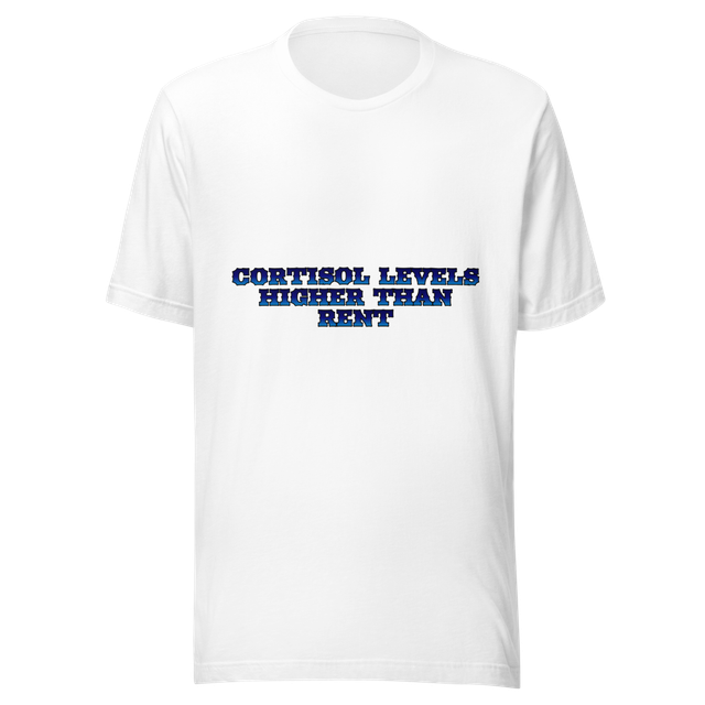 Cortisol levels higher than rent
