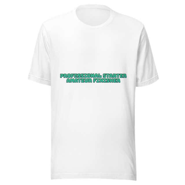Professional starter amateur finisher