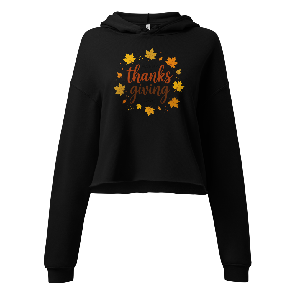 Happy Thanksgiving Day Shirt - Fall Autumn Leaves 