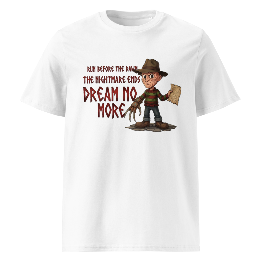 Classic Horror Movie Villain Freddy Backprint Tee