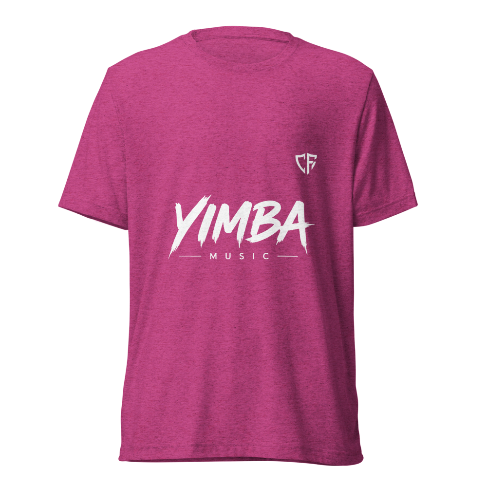 Yimba Tri-Blend Pink T-Shirt