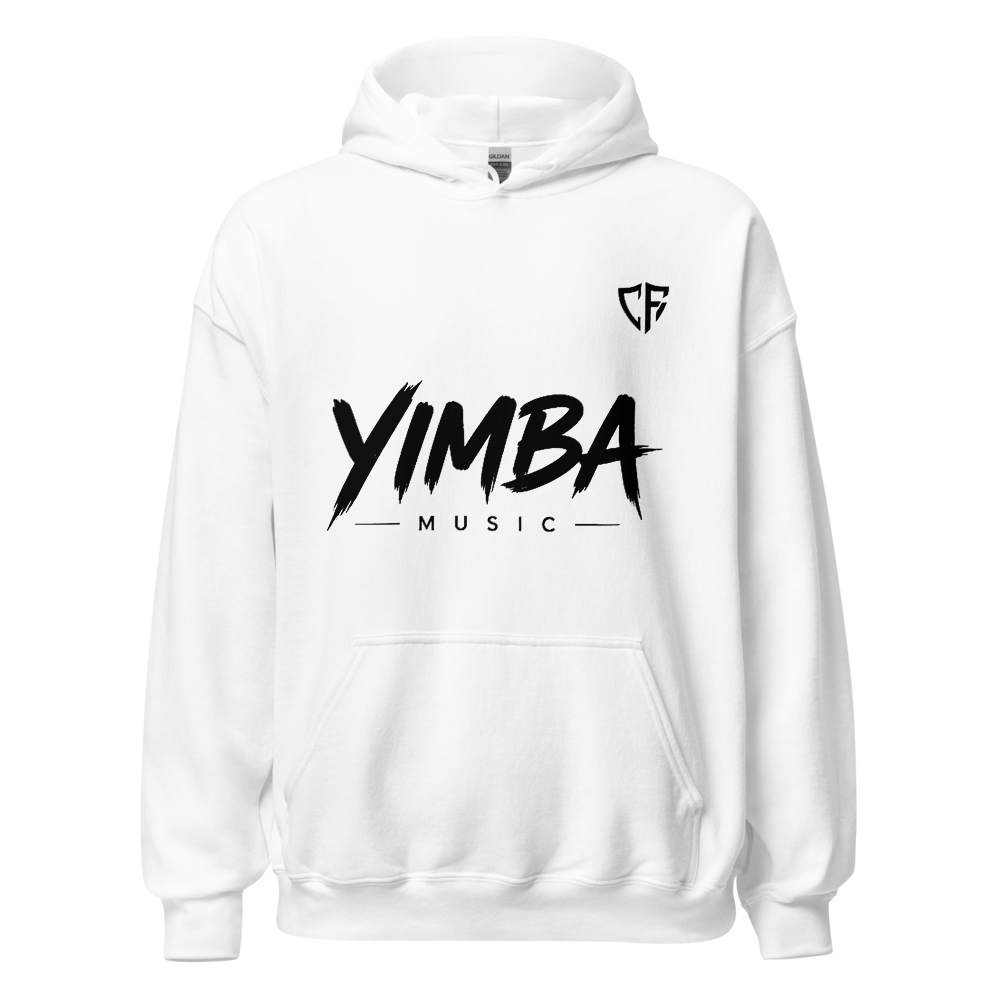 White Heavy Blend Hoodie