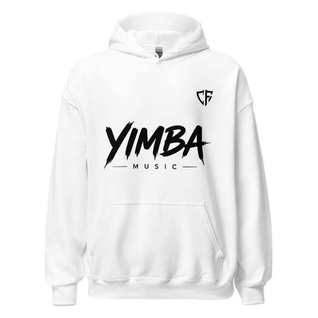 White Heavy Blend Hoodie