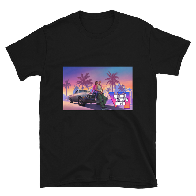 GTA 6 T-Shirt Grand Theft Auto VI Vice City Tee