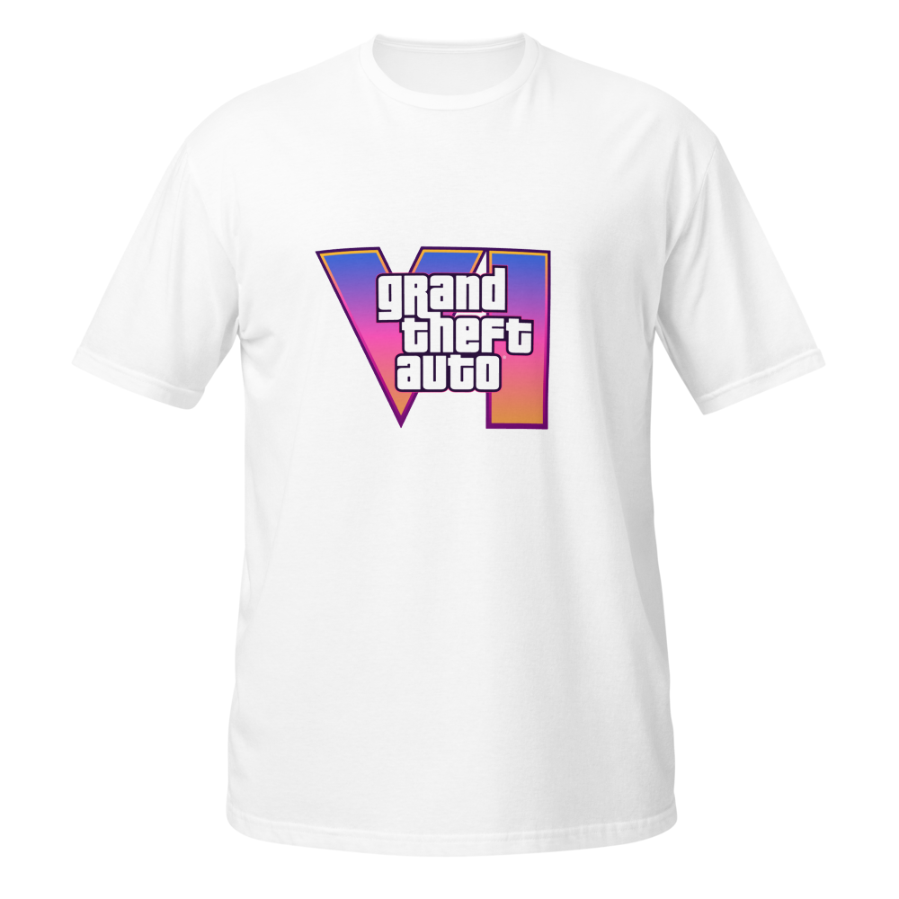 GTA 6 T-Shirt Grand Theft Auto VI Vice City Tee