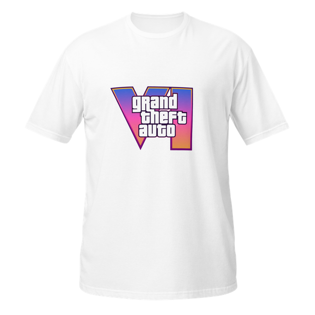 GTA 6 T-Shirt Grand Theft Auto VI Vice City Tee