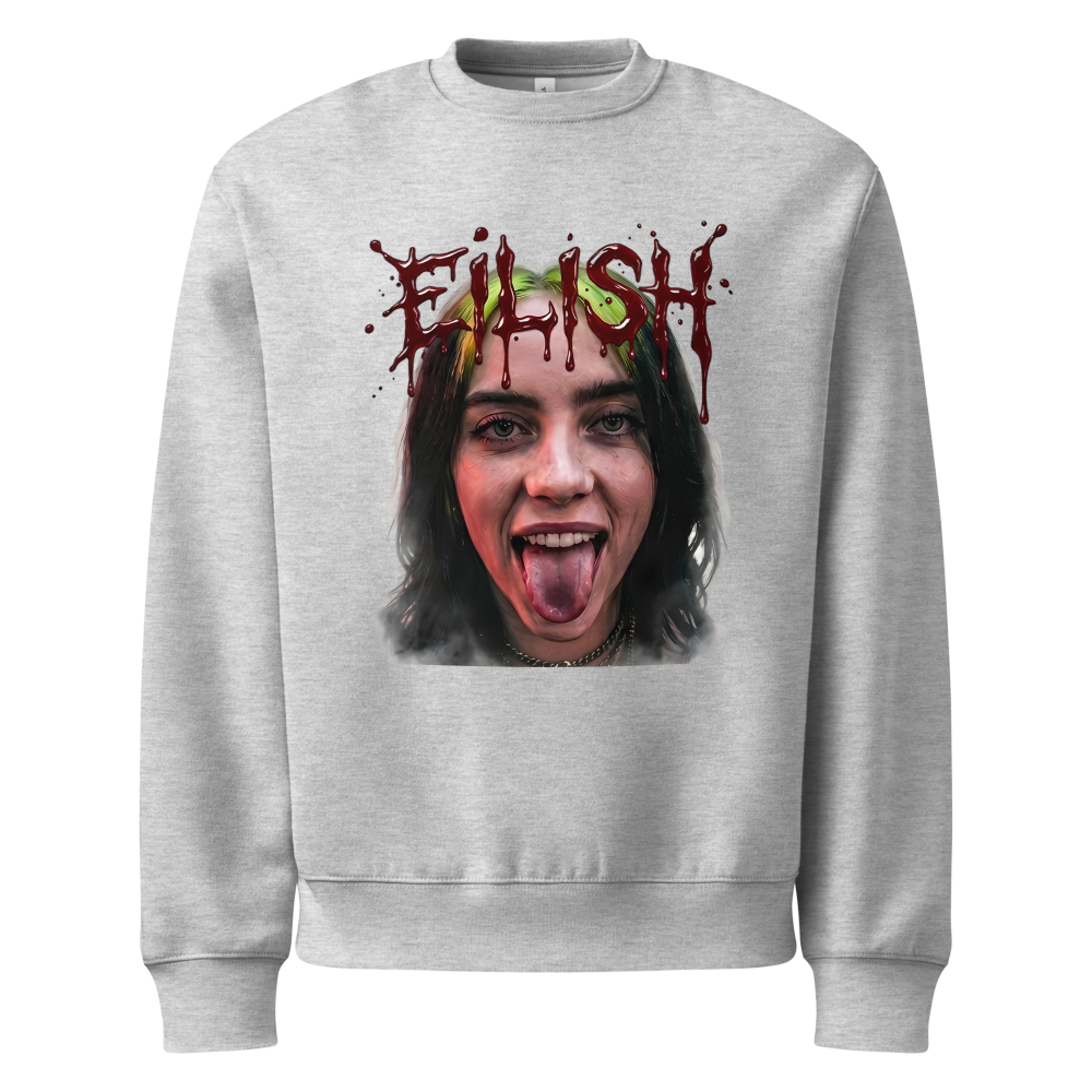 Billie Eilish Vintage Graphic Sweatshirt - Bloody 