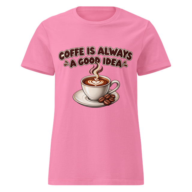 "Coffee Vibes, Classy Style" T -SHIRT DESIGN.