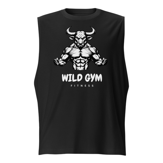 "Wild Muscle, Unbreakable Drive" TANK TOP, DESIGN.