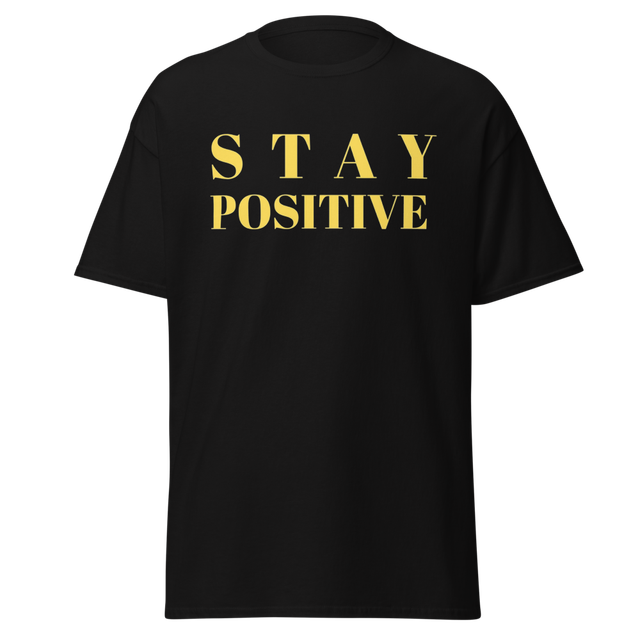 "Stay Positive, Shine Every Day" T-SHIRT DESIGN.