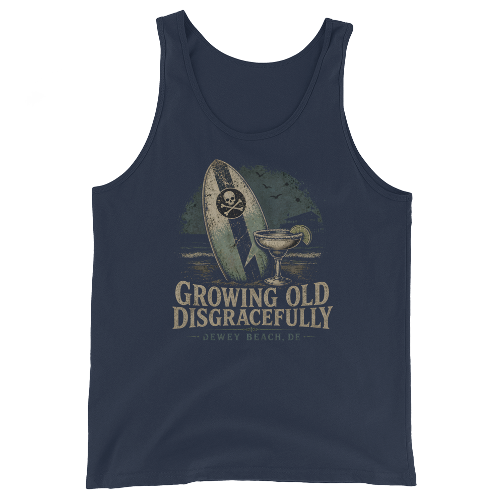 Growing old disgracefully skim the tank