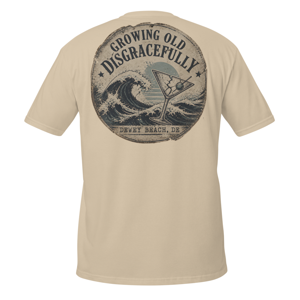 Growing old disgracefully martini the tee