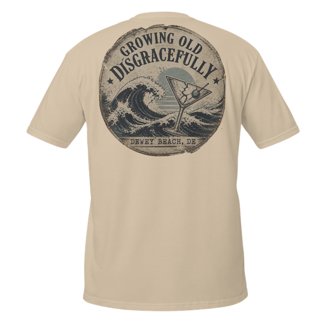 Growing old disgracefully martini the tee