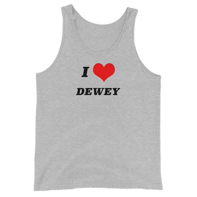 I ❤️ Dewey the tank top
