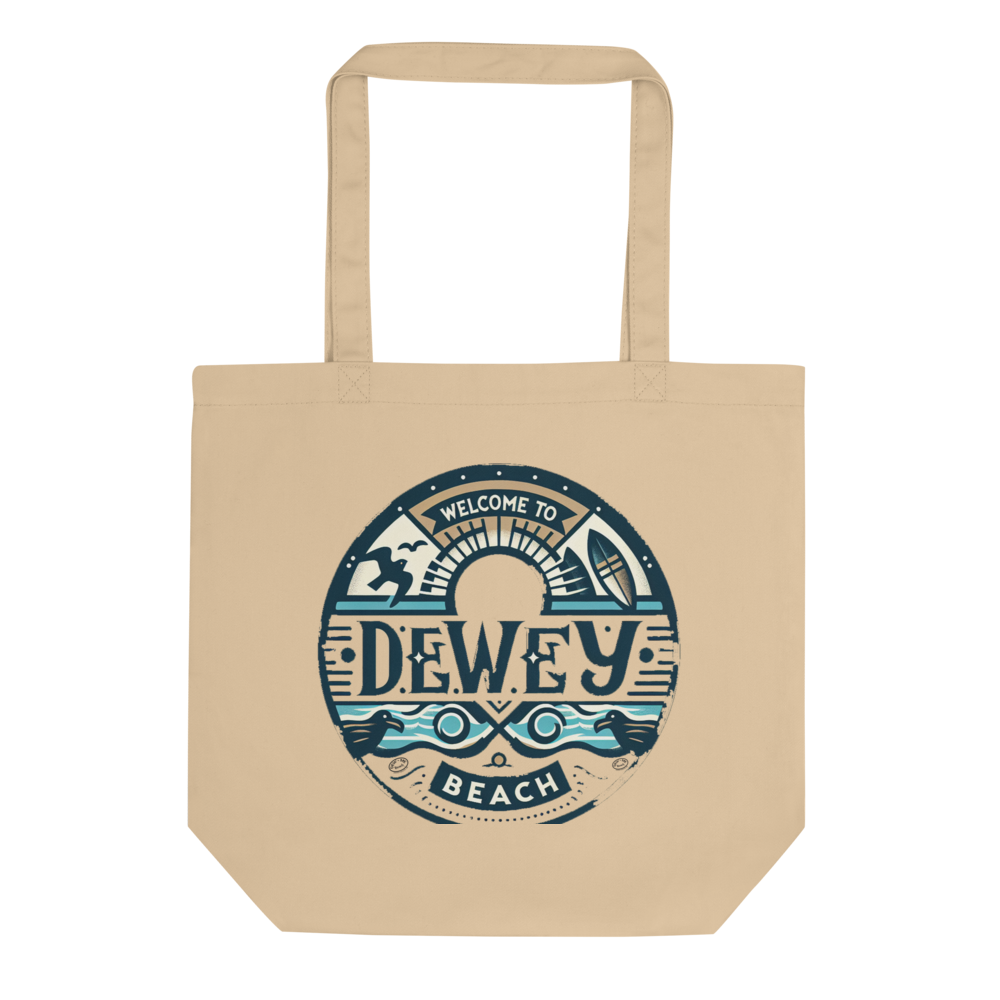 Welcome to Dewey  tote bag