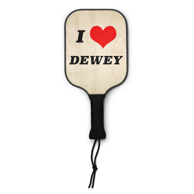 I ❤️Dewey the Pickleball set