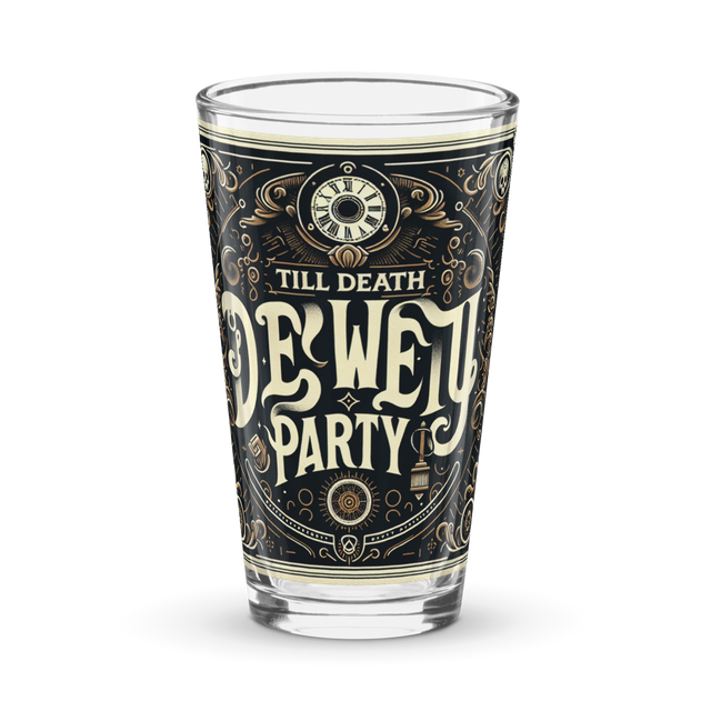 Till death pint Glass