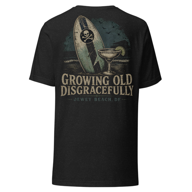 Growing old disgracefully skim tee