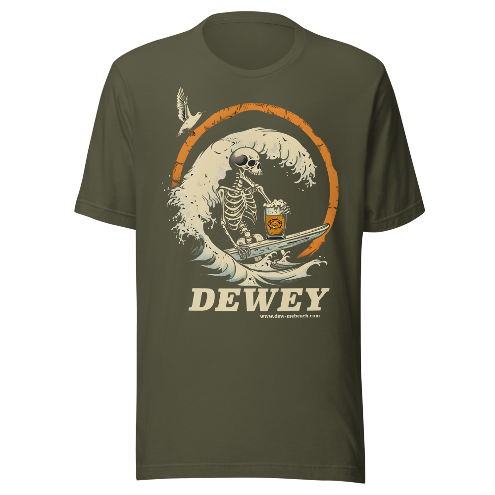 Skeleton Beer the tee