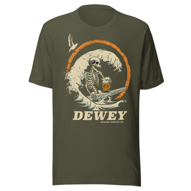 Skeleton Beer the tee