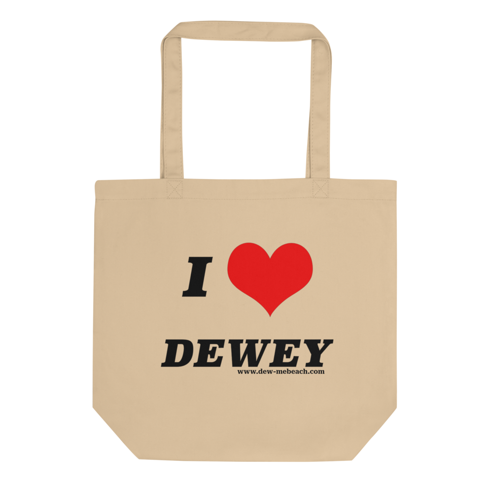 I ❤️ Dewey the tote bag
