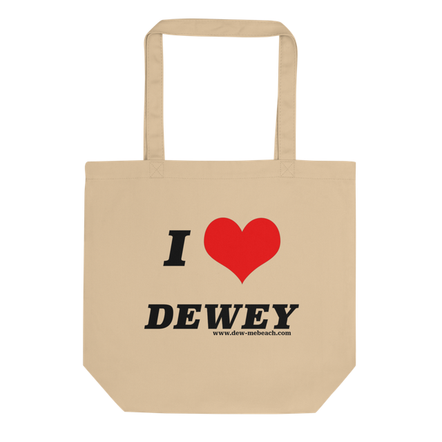 I ❤️ Dewey the tote bag