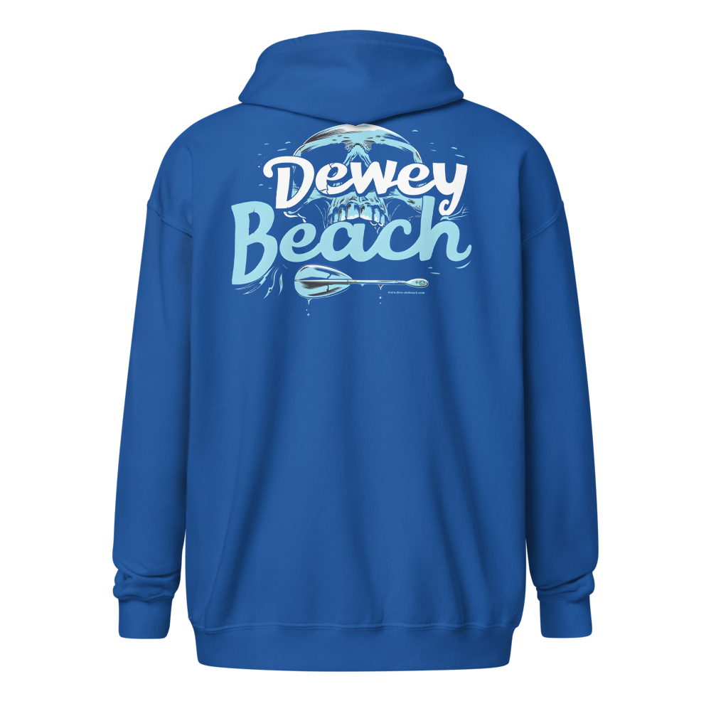 Paddle skull the zip up hoodie