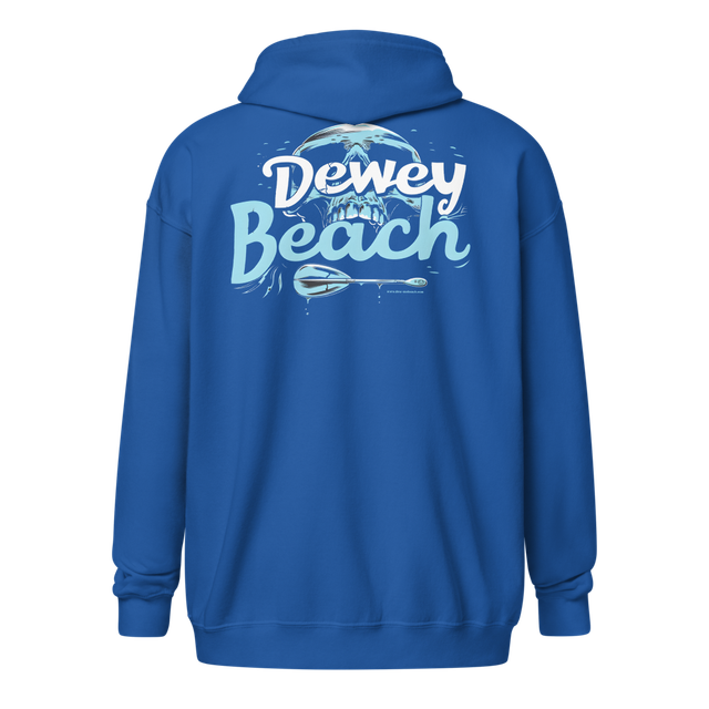 Paddle skull the zip up hoodie
