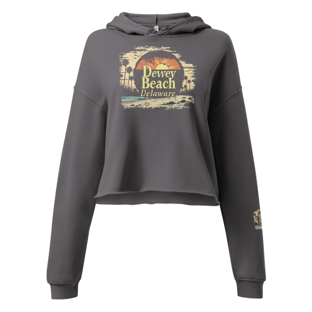 Sunrise women's cropped hoodie
