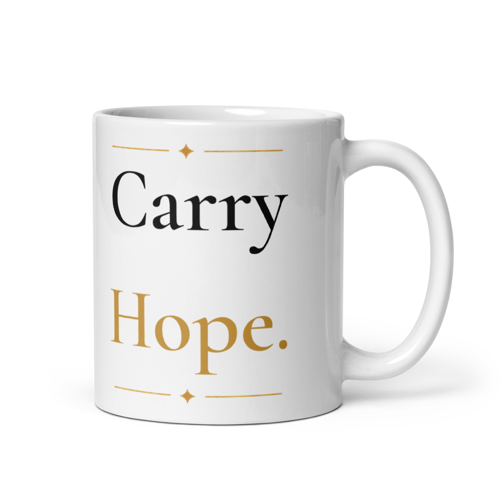 Carry Hope Lantern Mug