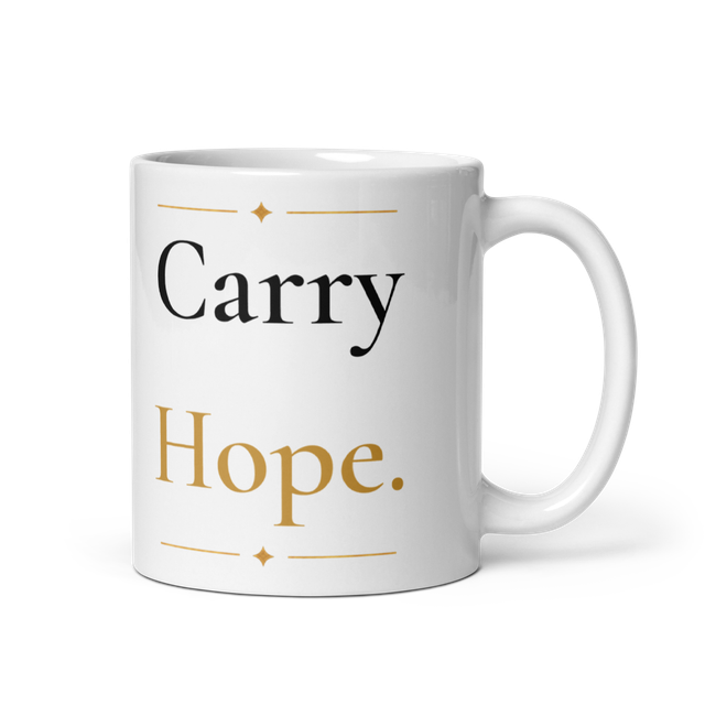 Carry Hope Lantern Mug