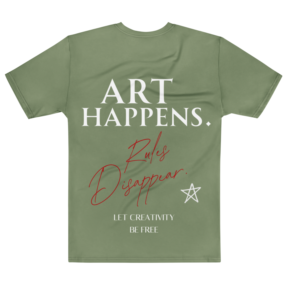 Art Happens Graphic Art Lover T-Shirt