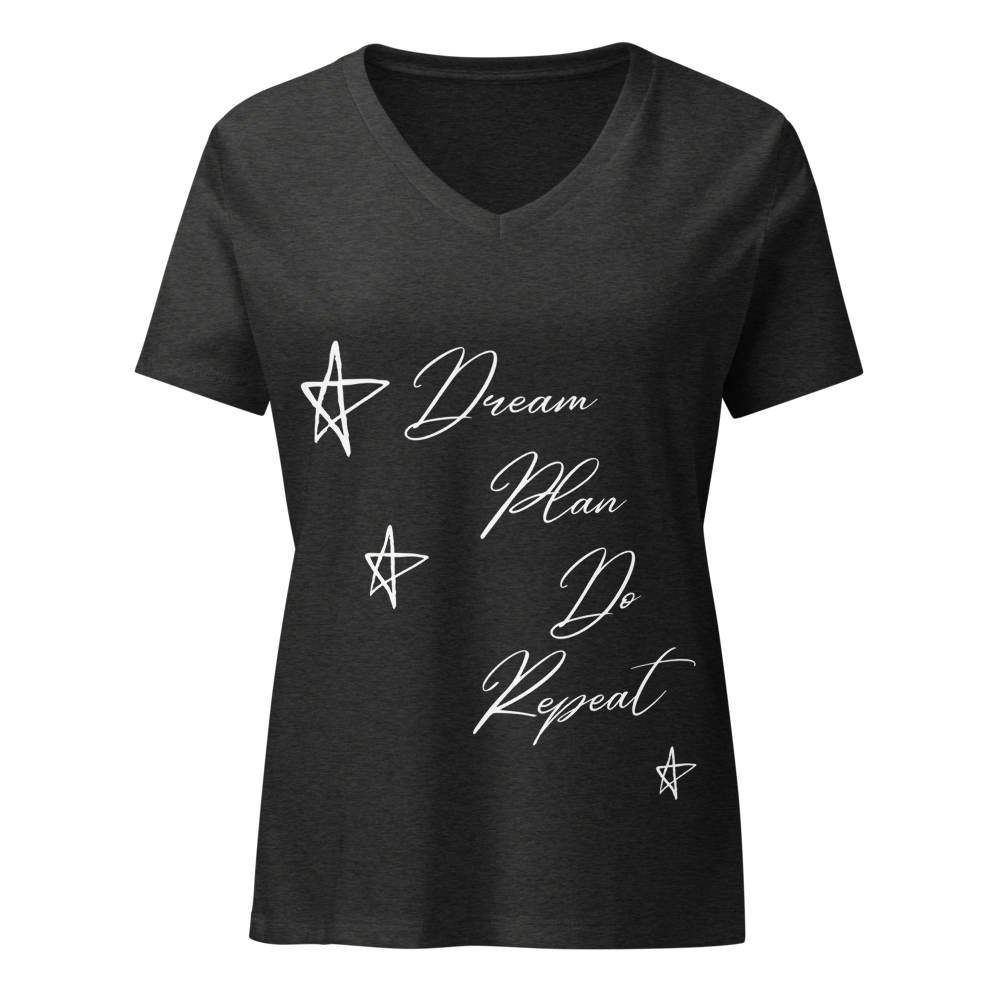 Dream Plan Do Repeat V-Neck T-Shirt