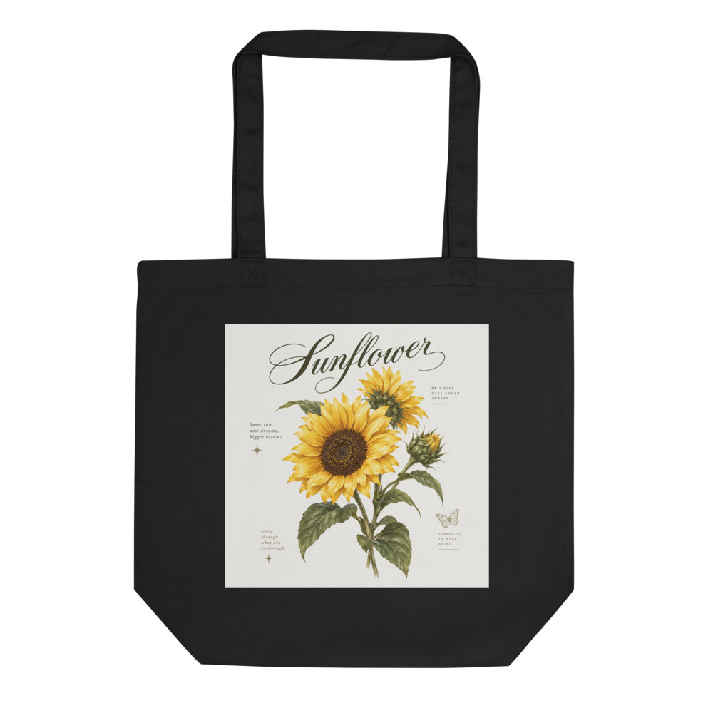 The Sunflower Tote | YAAZH Botanical Collection