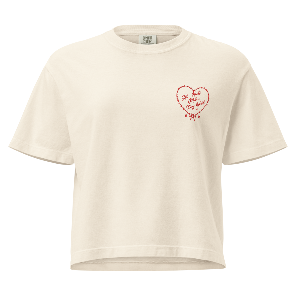 Red Heart Women's Boxy Tee