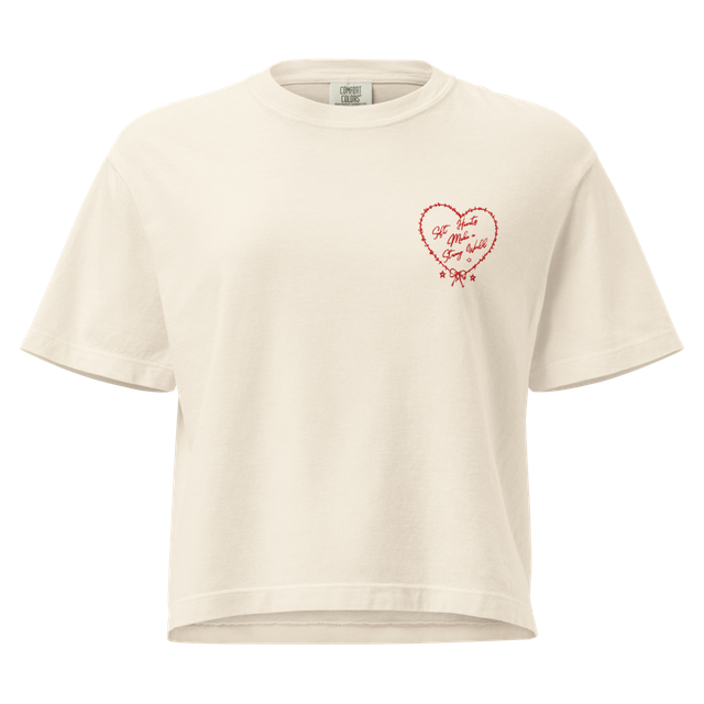 Red Heart Women's Boxy Tee