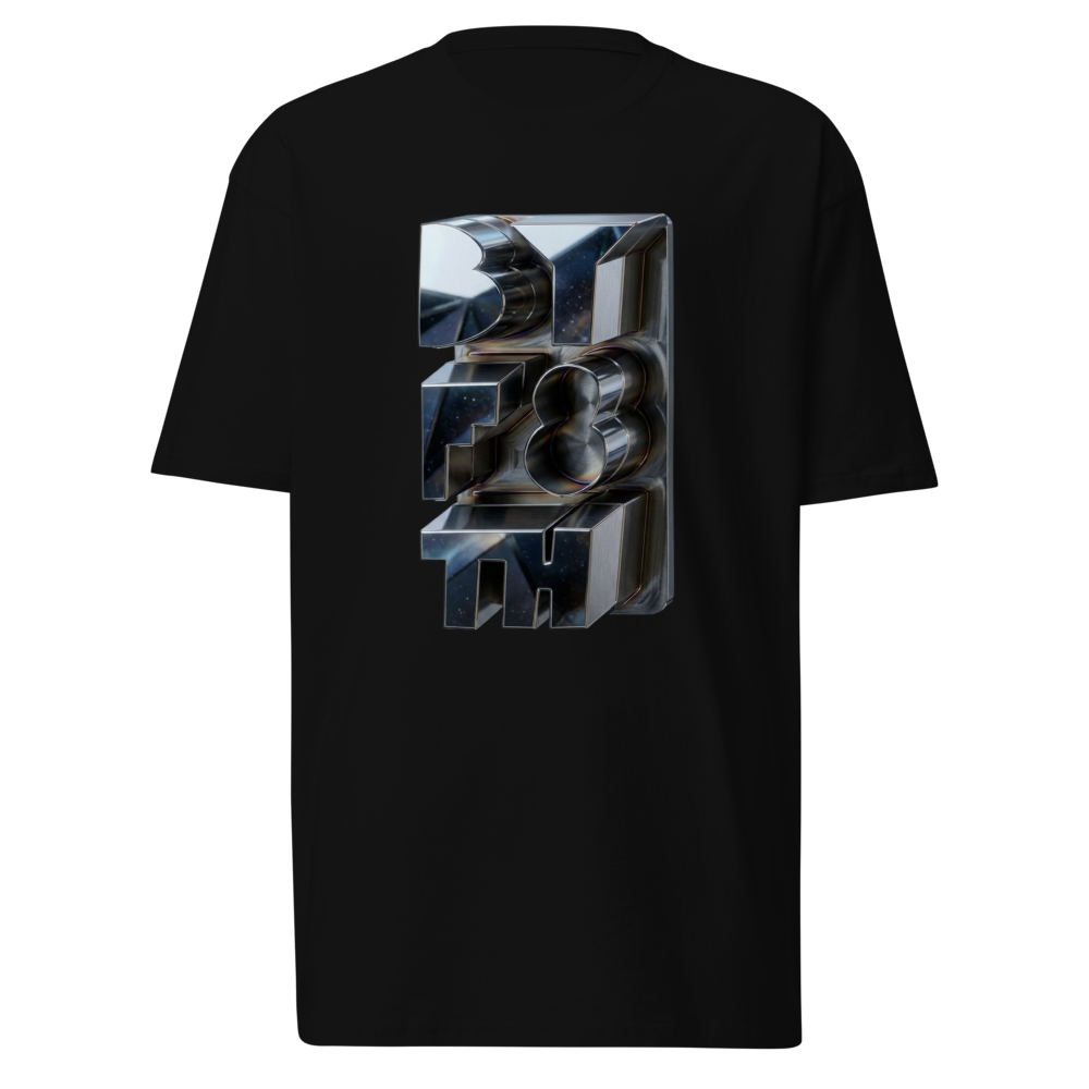 BYF8TH 3D Metallic Monogram 