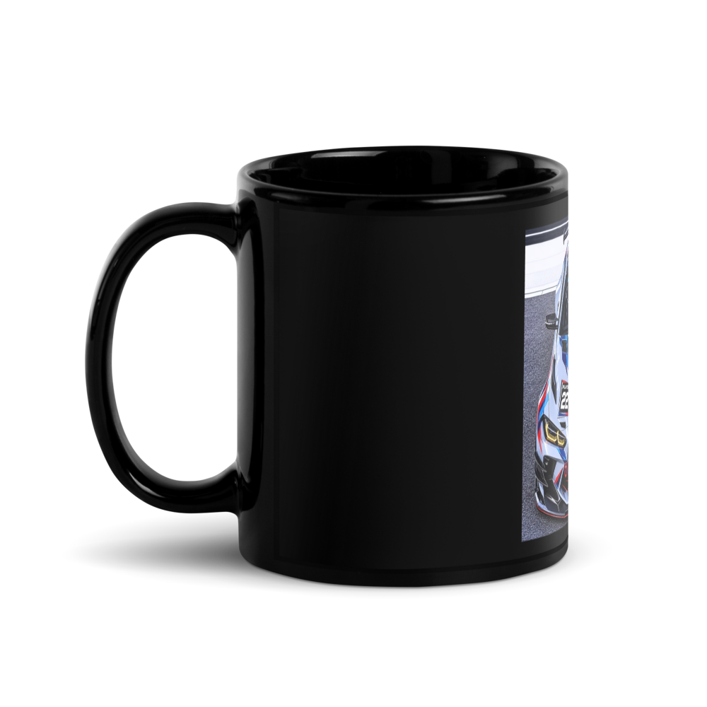 BMW M4 design glossy mug.