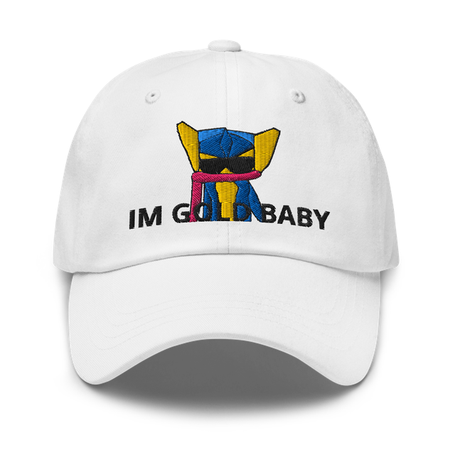 gold gerninja hat