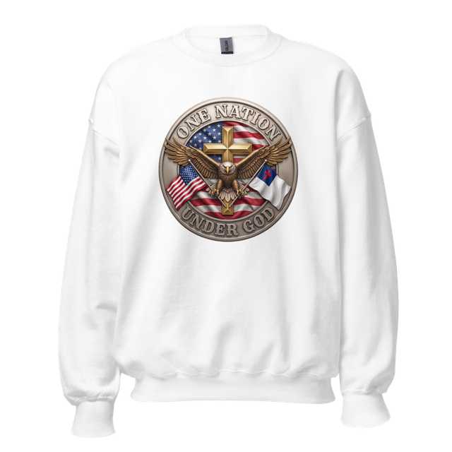 One Nation Under God Unixex Sweatshirt