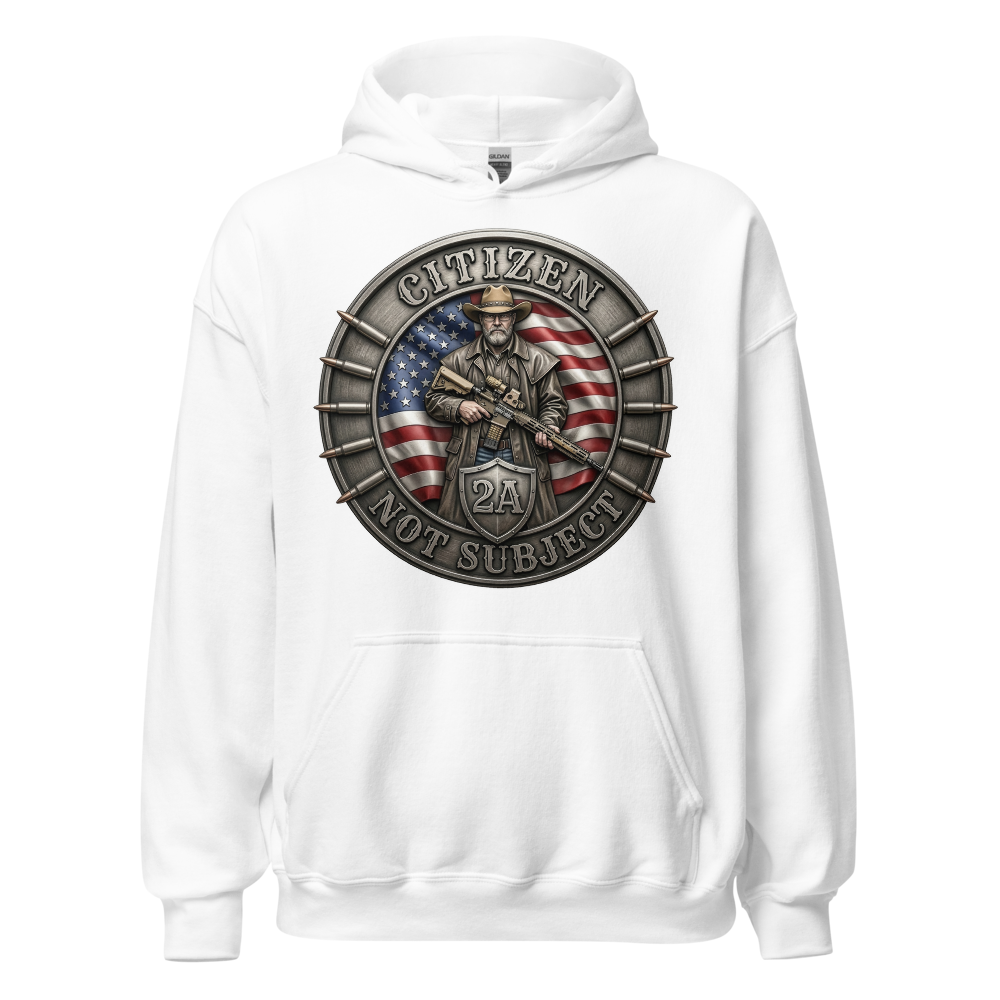 CITIZEN NOT SUBJECT Unisex Hoodie