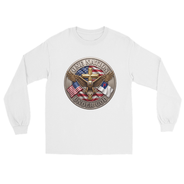 One Nation Under God Unisex Long Sleeve T