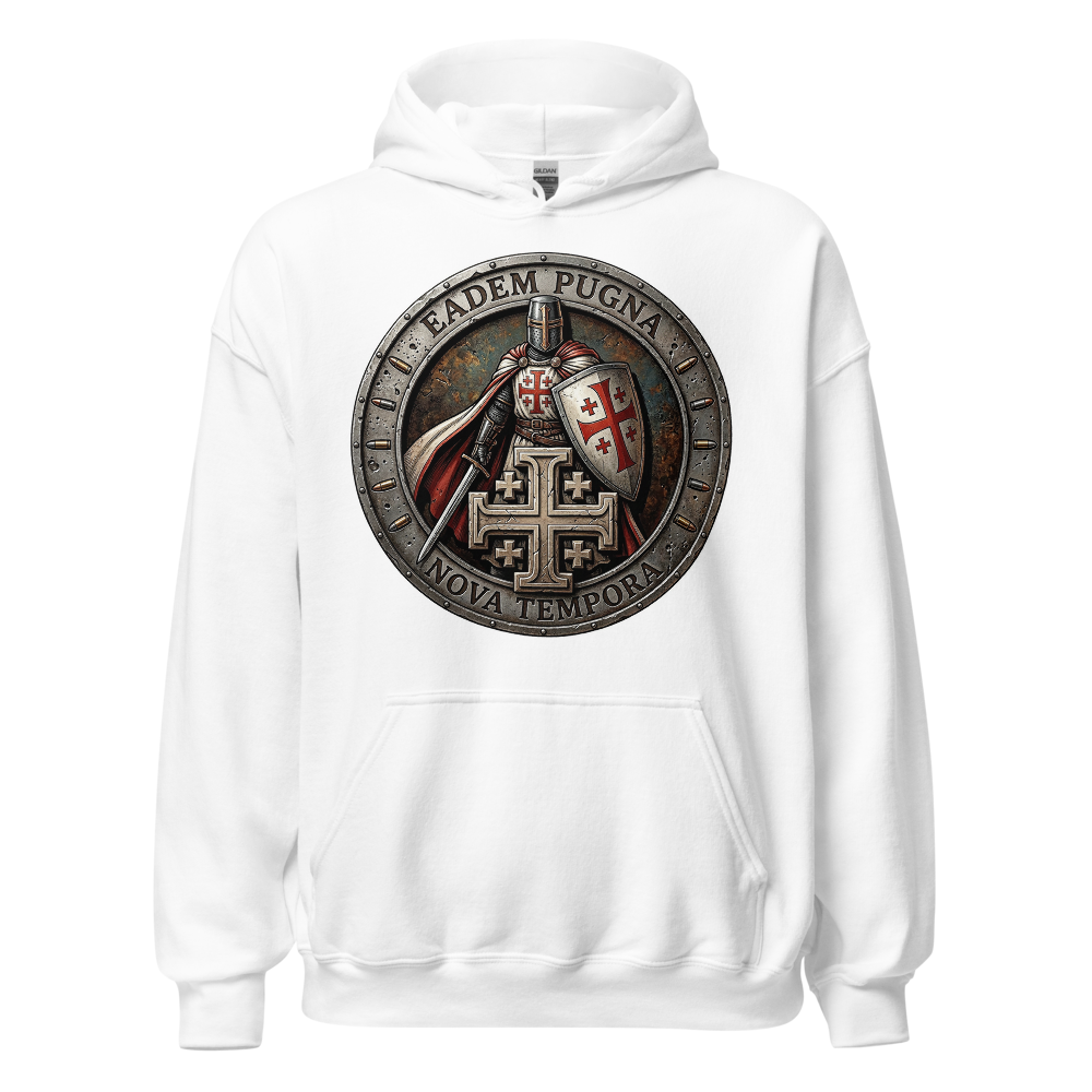 "Eadem Pugna, Nova Tempora" Unisex Hoodie