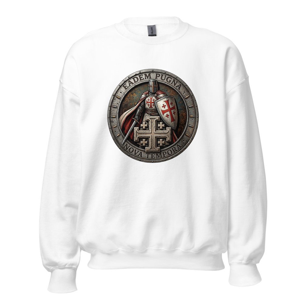 "Eadem Pugna, Nova Tempora" Unisex Sweatshirt
