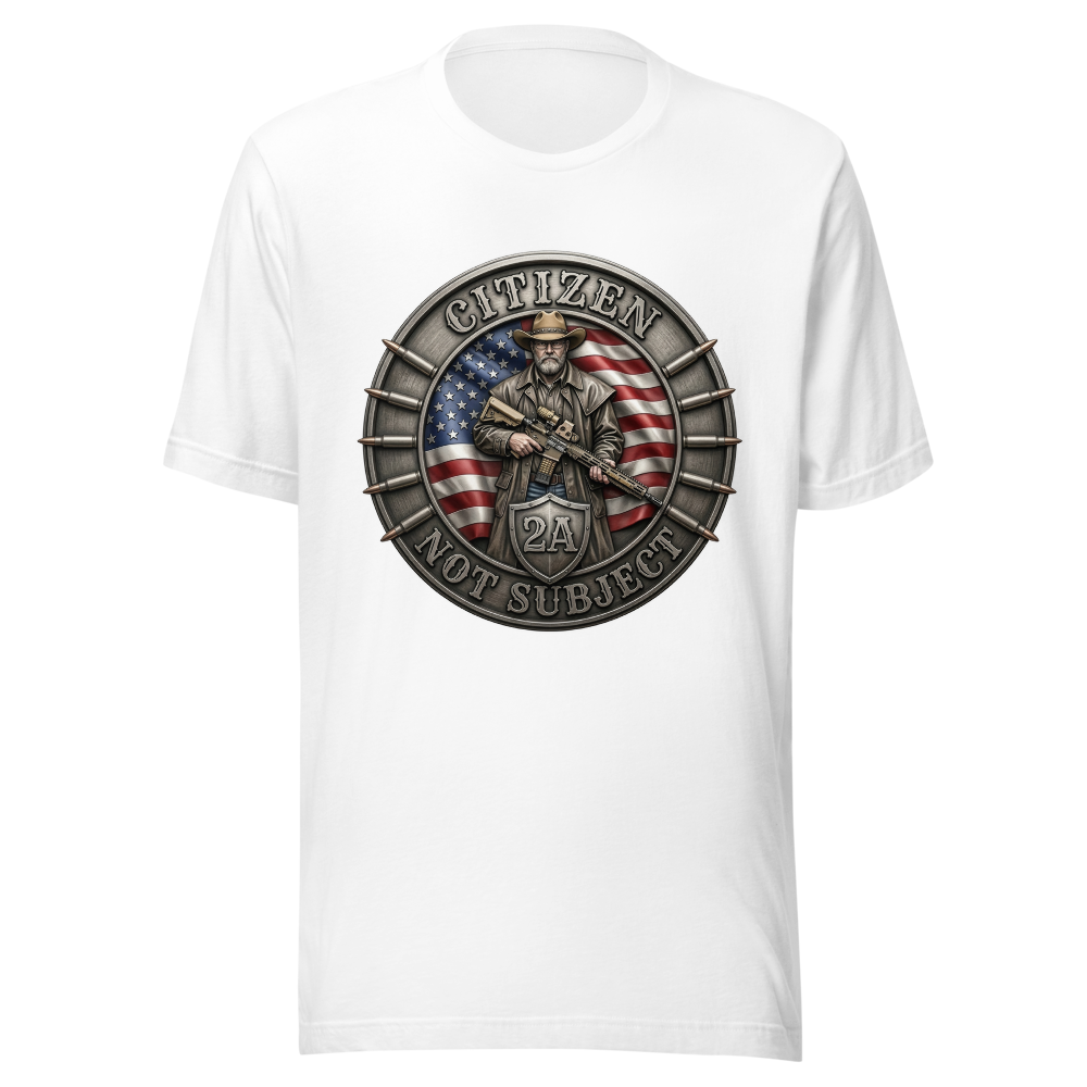 CITIZEN NOT SUBJECT Unisex T-Shirt
