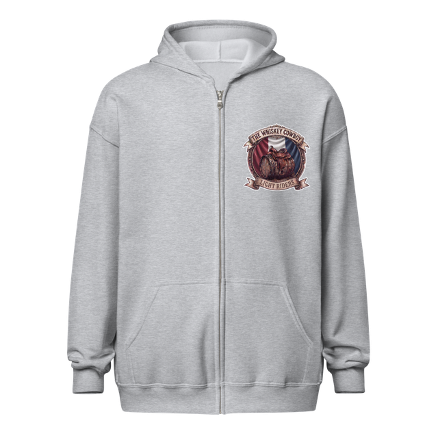 Light Riders Zippered Hoodie