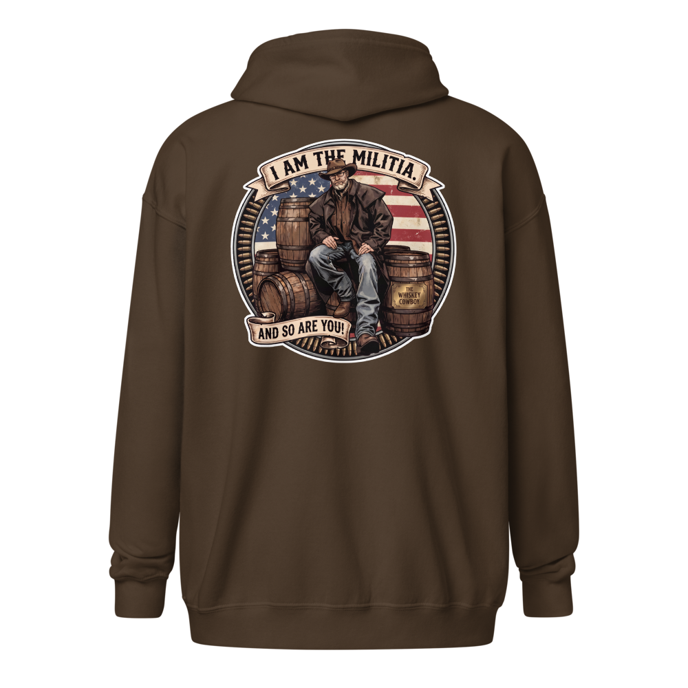 Militia Two Zipper Hoodie