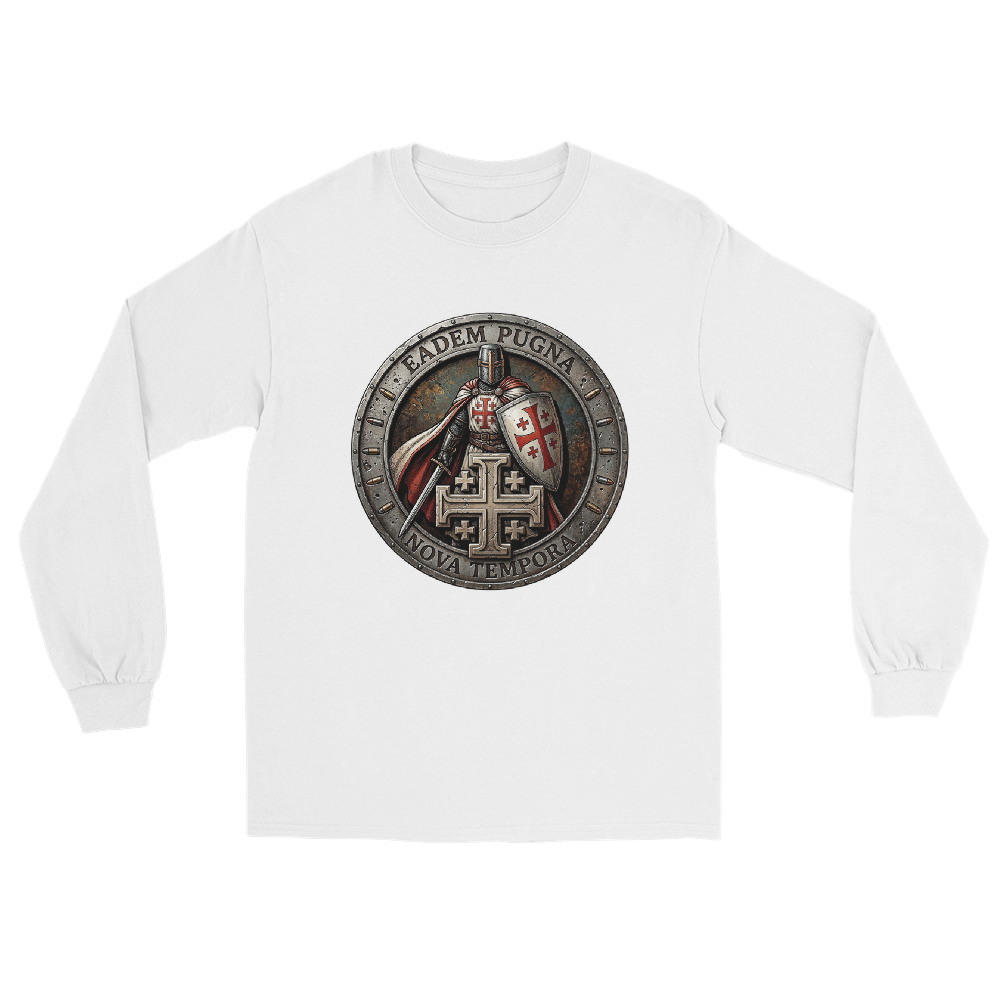 "Eadem Pugna, Nova Tempora" Unisex Long Sleeve T