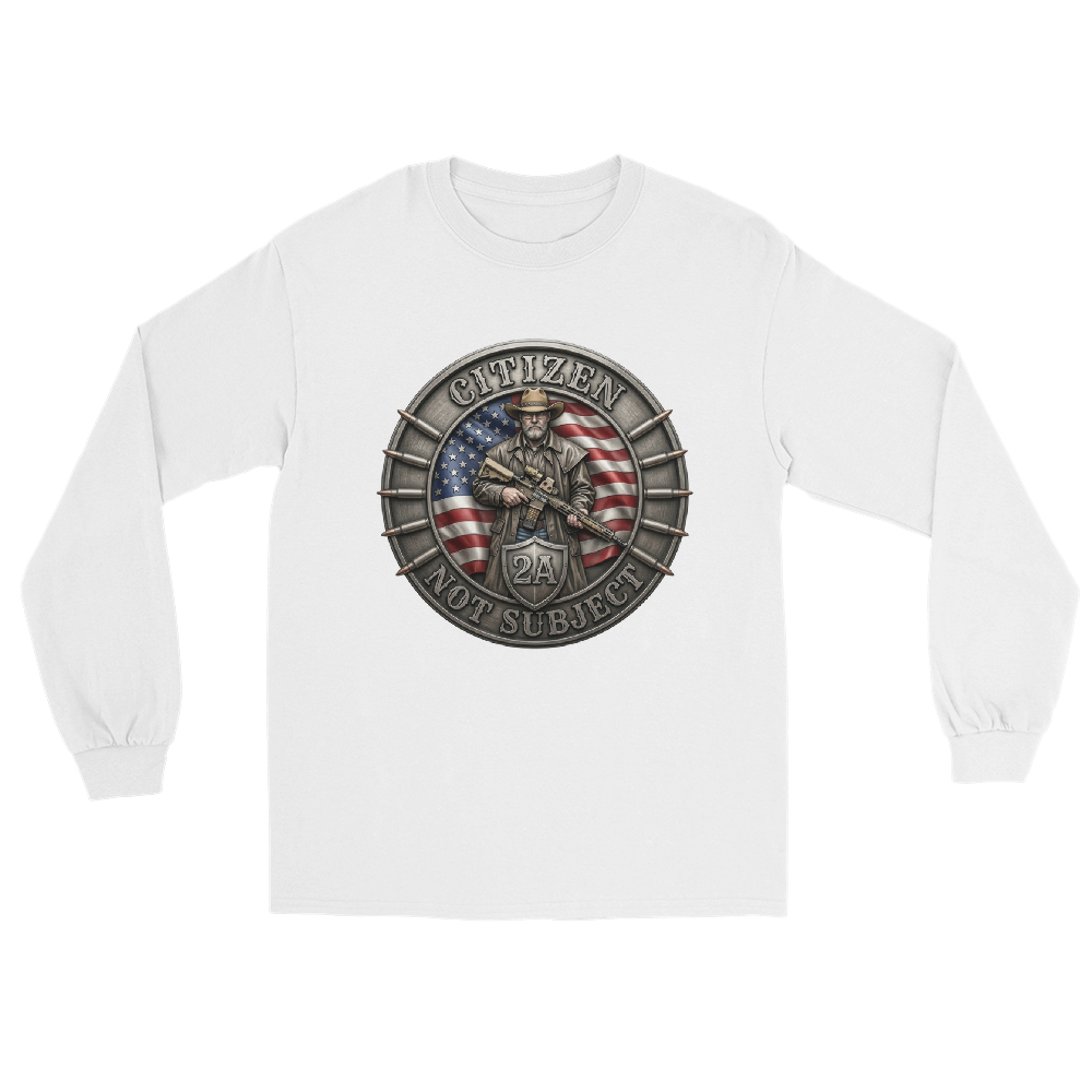 CITIZEN NOT SUBJECT Unisex Long Sleeve T