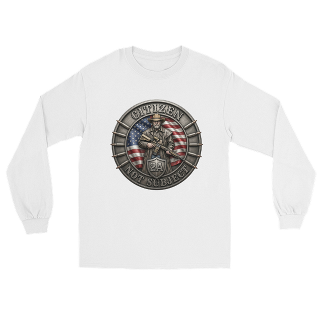 CITIZEN NOT SUBJECT Unisex Long Sleeve T